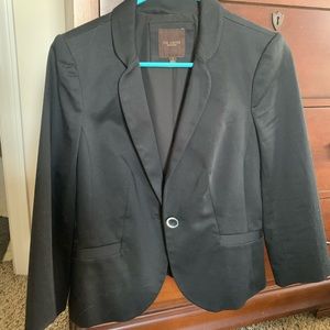 The Limited Black Crop Suit Jacket Small